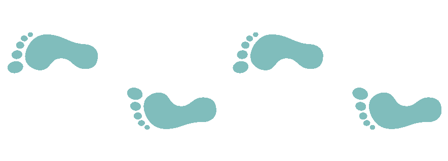 green footprints