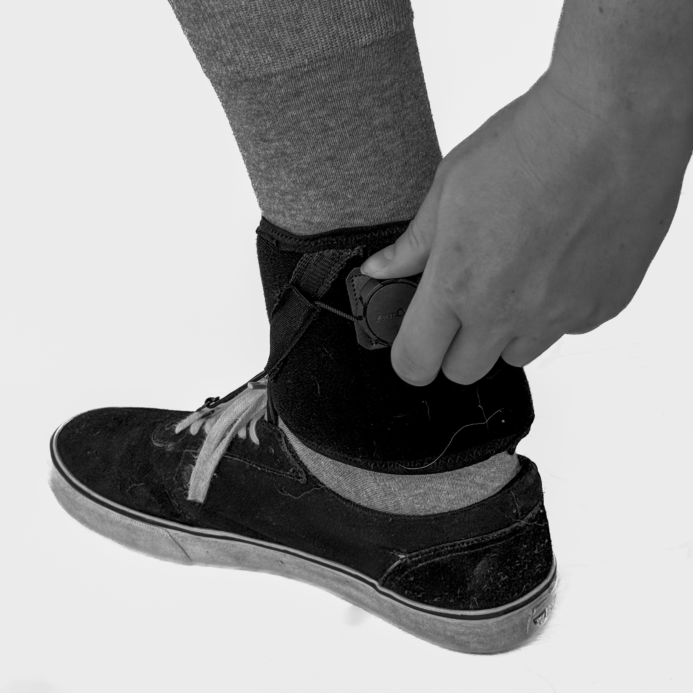 Photograph of the OrthoPed Foot Drop Splint